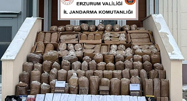 Jandarmadan kaçak tütün operasyonu