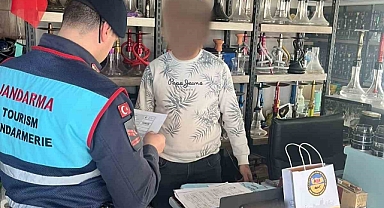 Jandarmadan "nargilelik tütün mamulü sunum uygunluk belgesi" denetimi