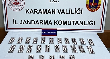 Jandarmadan uyuşturucu hap operasyonu