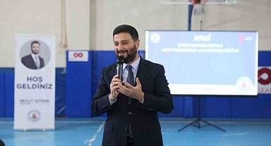 Kağıthane’de afet farkındalık eğitimleri devam ediyor