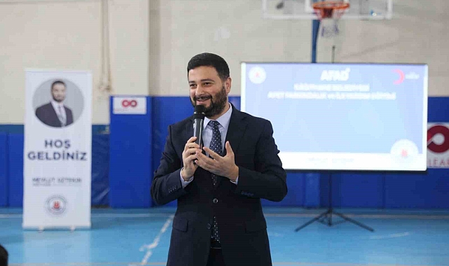 Kağıthane’de afet farkındalık eğitimleri devam ediyor