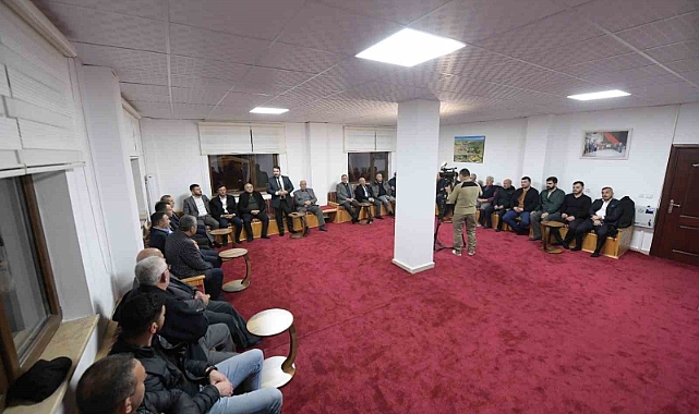 Kahramankazan Belediye Başkanı Çırpanoğlu, vatandaşlarla bir araya geldi