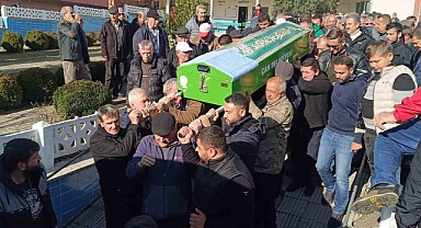 Kalp krizi geçiren muhtar son yolculuğuna uğurlandı