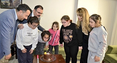 Kaymakam Ateş, Kız Umut Evi’nde özel çocuklarla bir araya geldi