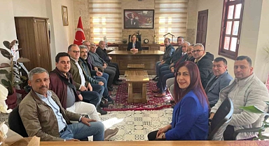 Kaymakam Doğru mahalle muhtarlarını ağırladı