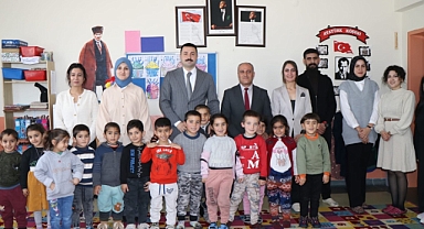 Kaymakam Karali’den anaoukulu ziyareti