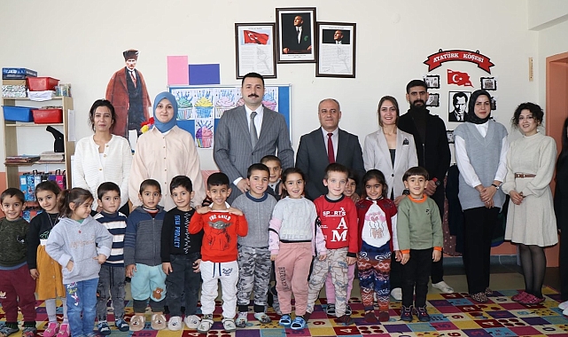 Kaymakam Karali'den anaoukulu ziyareti