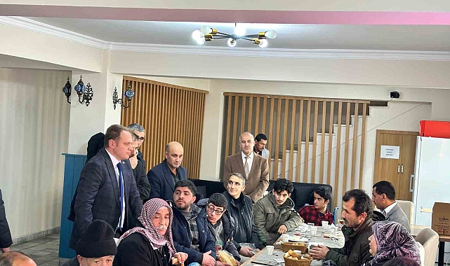 Kaymakam Koşansu özel bireylerle buluştu