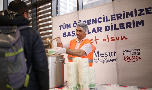 Kepez’den öğrencilere sıcacık destek
