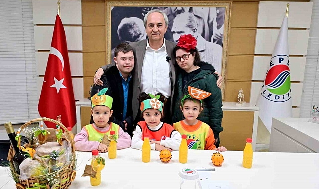 Kepezli miniklerden engelli farkındalığı: “Engelleri kaldırıyoruz”