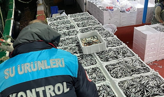 Kırklareli’nde balıkçılara kota denetlemesi