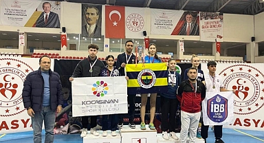 Kocasinan’ın gururu milli sporcuları, Türkiye Şampiyonası’nda ikinci oldu
