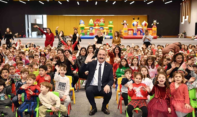 Konyaaltı Belediyesi’nden miniklere özel eğlence