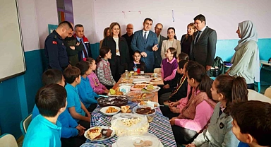 Köy okulundan yerli malı haftası etkinliği