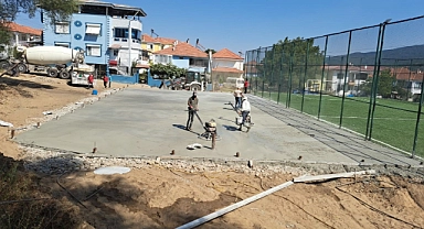 Kuyucak’ta spor alanları yenileniyor