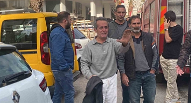 Madde bağımlısı genç, apartmanın deposunu yaktı, baba gözyaşlarına boğuldu