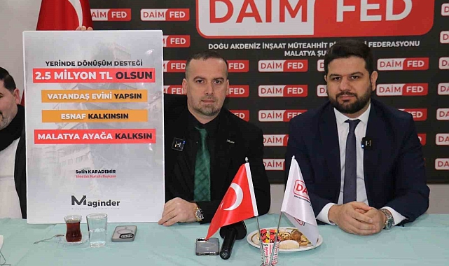 MAGİNDER Başkanı Karademir: "Yerel müteahhitler güçlendirilmeli"
