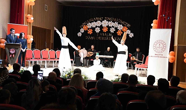 Malatya'da, dünya engelliler günü etkinliği