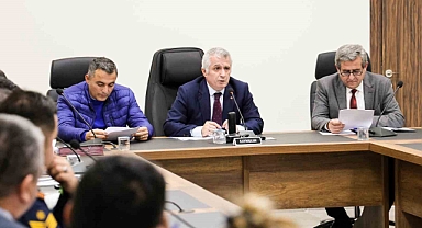 Manavgat’ta Afet ve Acil Durum toplantısı