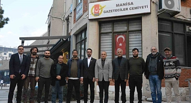 Manisa TSO Başkanı Yılmaz’dan Gazeteciler Cemiyetine ziyaret