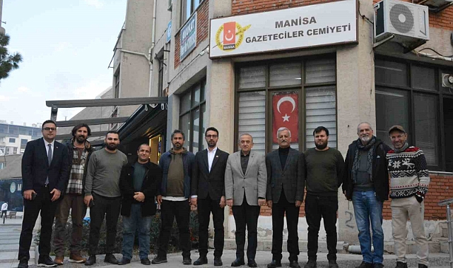 Manisa TSO Başkanı Yılmaz’dan Gazeteciler Cemiyetine ziyaret