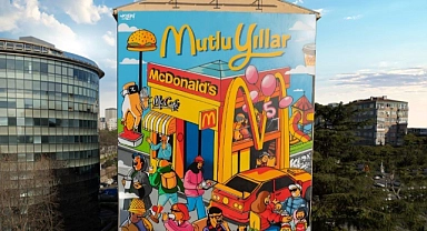 McDonald’s Türkiye’den ’Yan Yanayız’ temalı grafiti