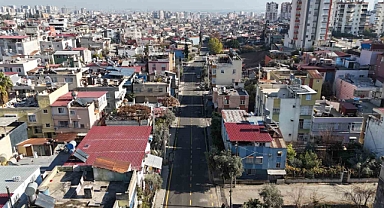 Mersin’de asfalt çalışmaları sürüyor