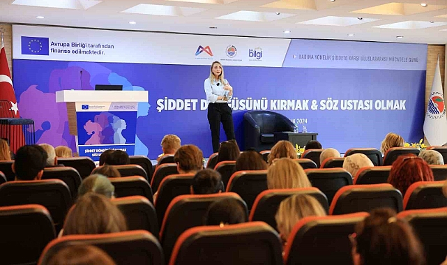 Mersin’de kadınlara şiddetle mücadele yöntemleri anlatıldı