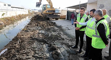 Mersin’de sulama kanalları temizlenip, ıslah ediliyor