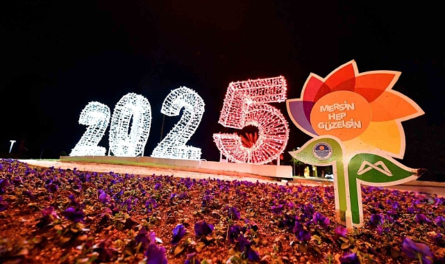 Mersin yeni yıla ’ışıl ışıl’ girecek