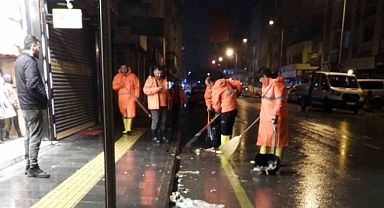 MESKİ ekipleri şiddetli yağışlara karşı önlem alıyor