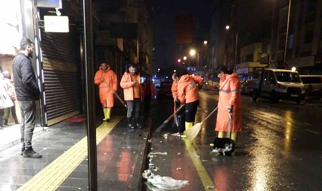 MESKİ ekipleri şiddetli yağışlara karşı önlem alıyor
