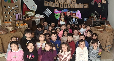 Minik öğrenciler Yerli Malı Haftasını coşkuyla kutladı