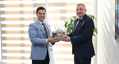 Moldova Büyükelçisi Croitor, Başkan Ünlü ile görüştü
