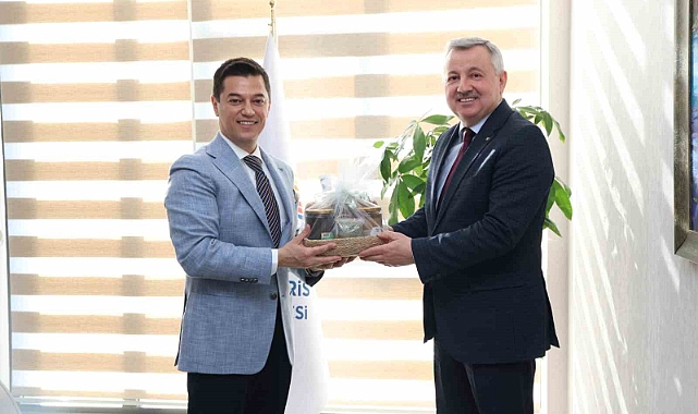 Moldova Büyükelçisi Croitor, Başkan Ünlü ile görüştü