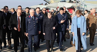 MSB, Katar’daki tatbikattan dönen Birleşik Krallık uçaklarının Ankara’ya indiğini açıkladı