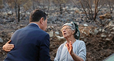 Muğla Büyükşehirden yangından etkilenen çiftçilere destek