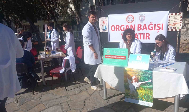 Muğla’da “Organ Bağışı Yaşatır” farkındalık etkinliği düzenlendi