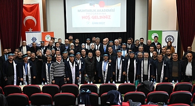 Muhtarlık akademisi sona erdi