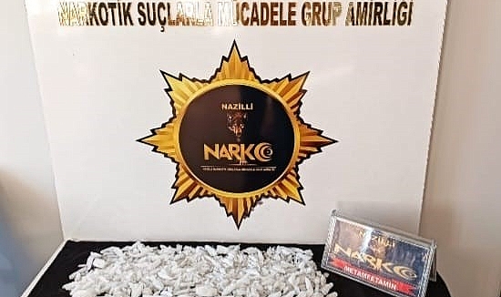 Nazilli’de 1500 gram uyuşturucu madde ele geçirildi