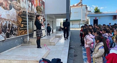 Öğrencilere ‘ağız ve diş sağlığı’ ile ’ekran ve teknoloji bağımlılığı’ eğitimi verildi