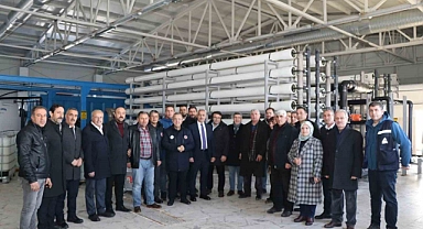 Oltu arıtılmış suya kavuşuyor