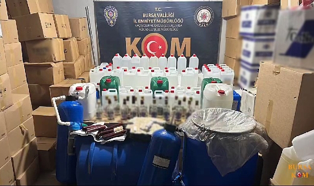 Ölüm saçan şüphelilere yönelik operasyon: 7 kişi tutuklandı, 4 bin 735 litre sahte içki ele geçirildi