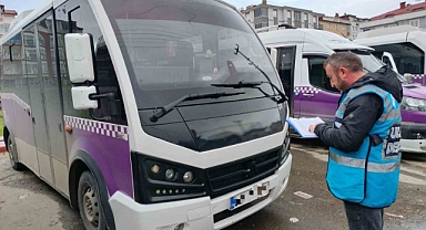 Ordu’da 1 yılda 5 bin 217 toplu taşıma aracı denetlendi