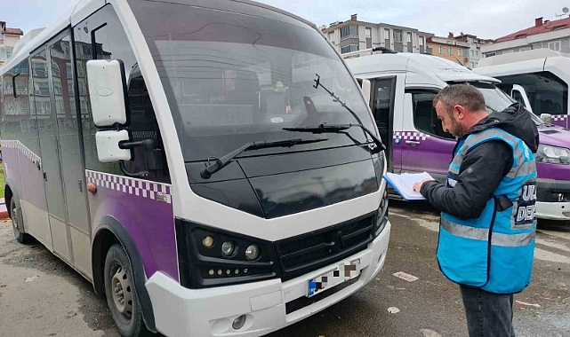 Ordu’da 1 yılda 5 bin 217 toplu taşıma aracı denetlendi