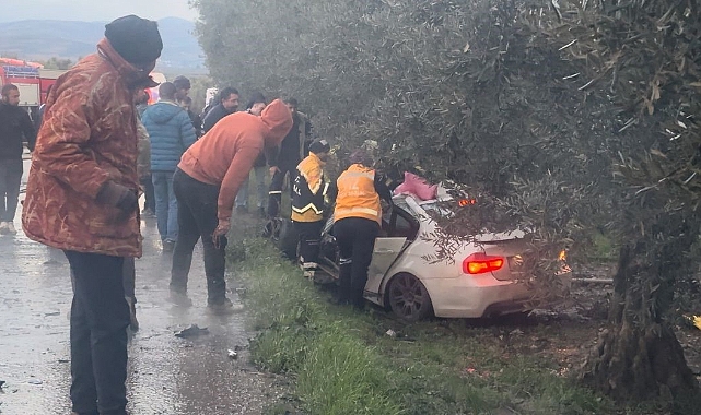 Otomobile çarpışan tanker böyle patladı