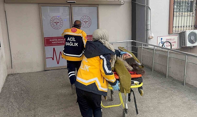 Otomobilin çarptığı yaya yaralandı