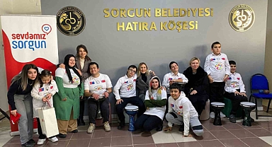 Özel çocuklardan özel sergi