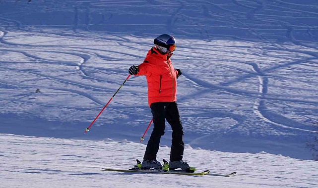 Palandöken&#039;de kayak keyfi