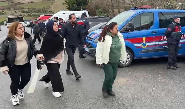 Patlamanın olduğu fabrikaya aileler geldi